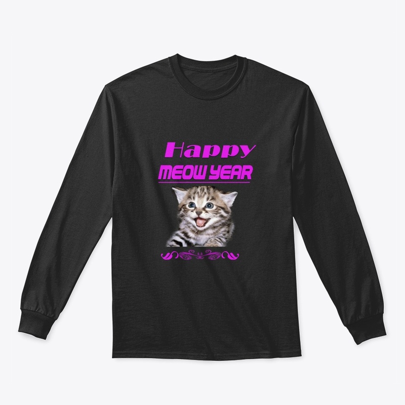 Happy new year women outfits with cat