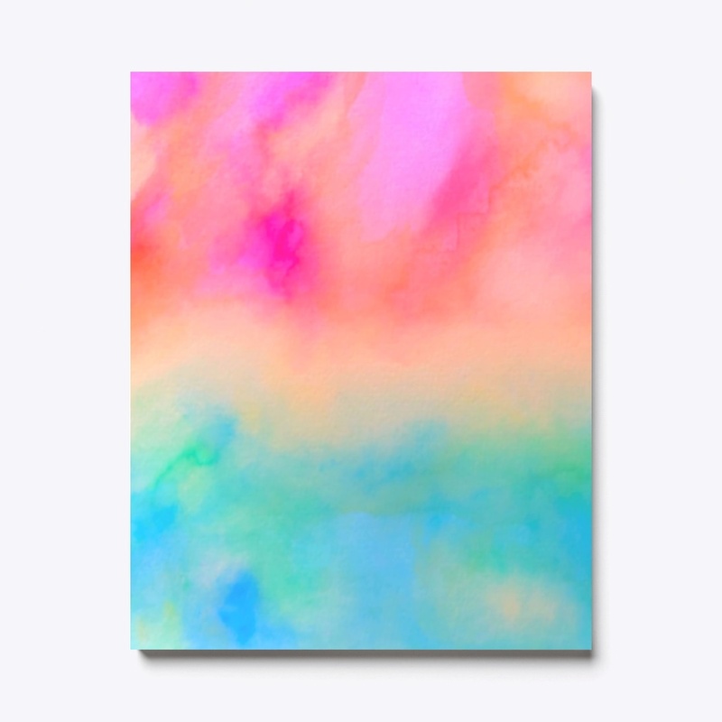 Candy Pastel Watercolor 