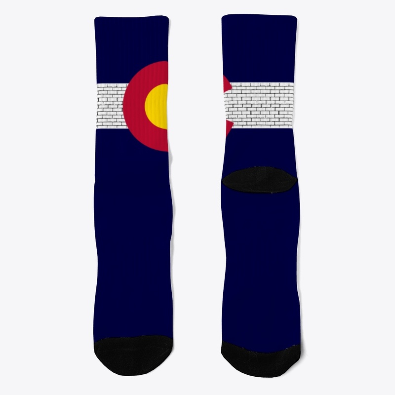 Colorado Border Wall Flag