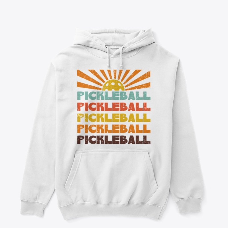 Colorful Pickleball