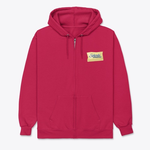 Splenda Mama Hoodie Deep Red T-Shirt Front