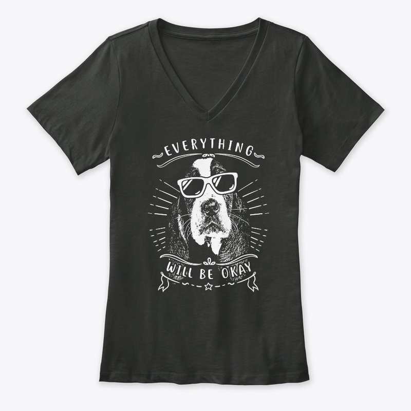 Basset Hound Everything OK T-Shirt