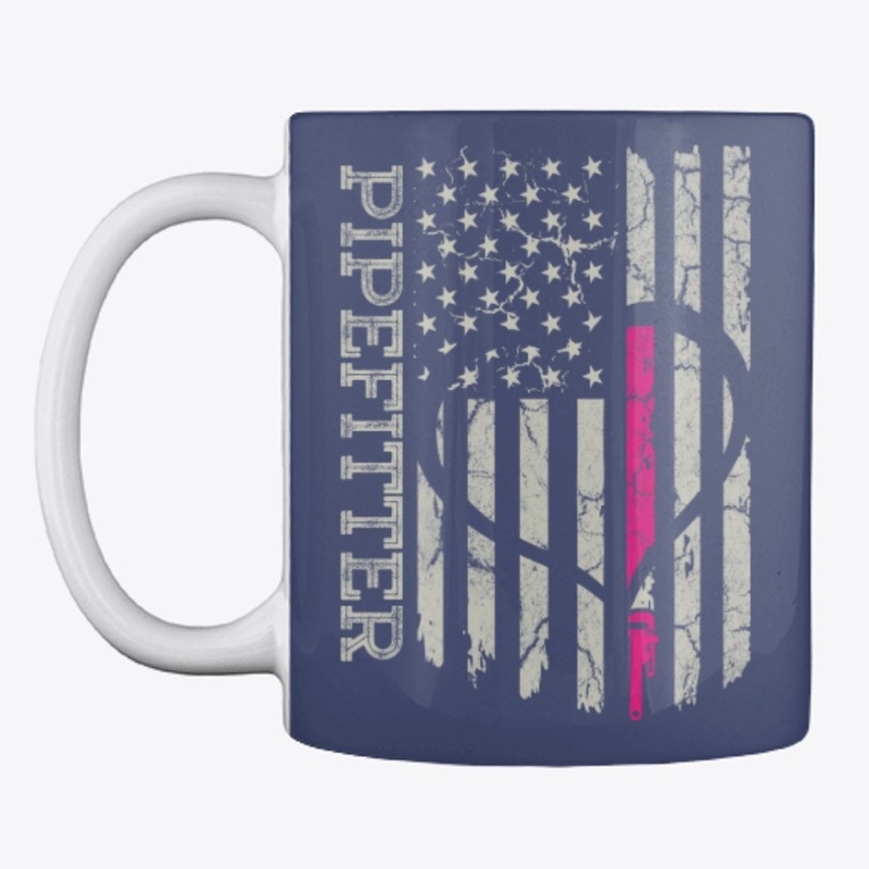 US Flag Pipefitter Blanket