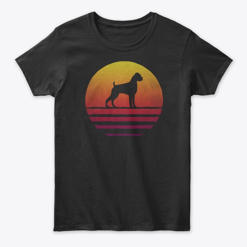 Vintage Boxer Dog Lover Gift