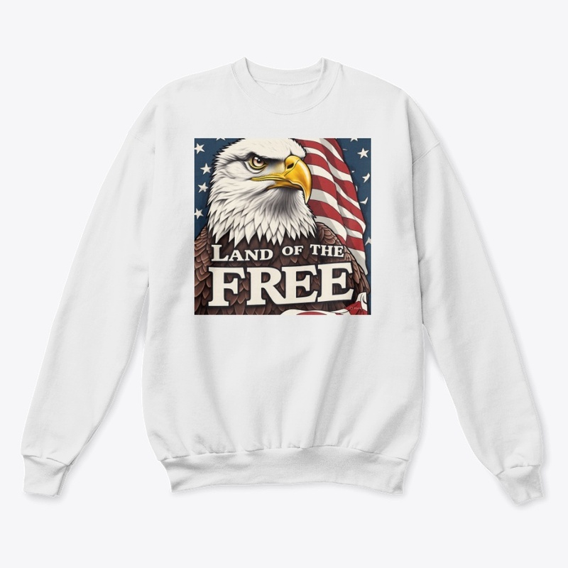 Land of the free for t shirt design