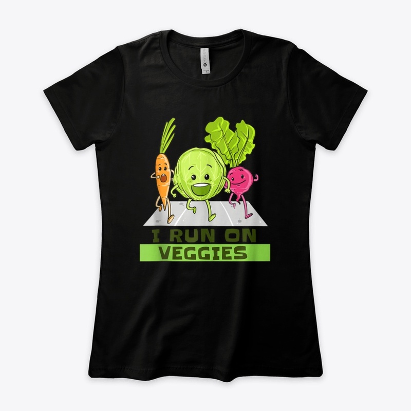 Vegan Runner Vegetarian Running Gift