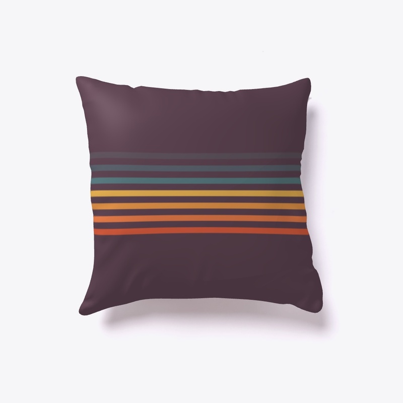 Mototsuna Abstract ColorfulRetro Stripes