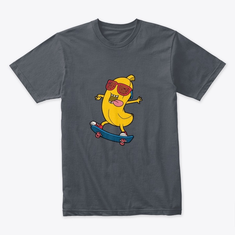 Banana's Skate Board T-Shirt