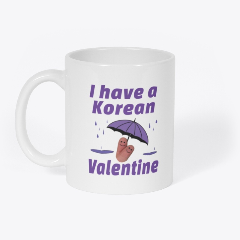 I have a Korean Valentine with umbrella