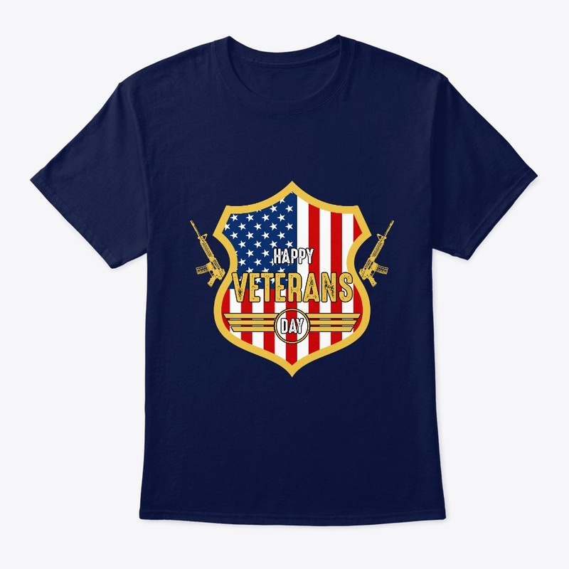 Happy Veterans Day T Shirt Design