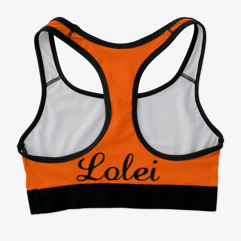 Don't Quit All-Over-Print Sports Bra