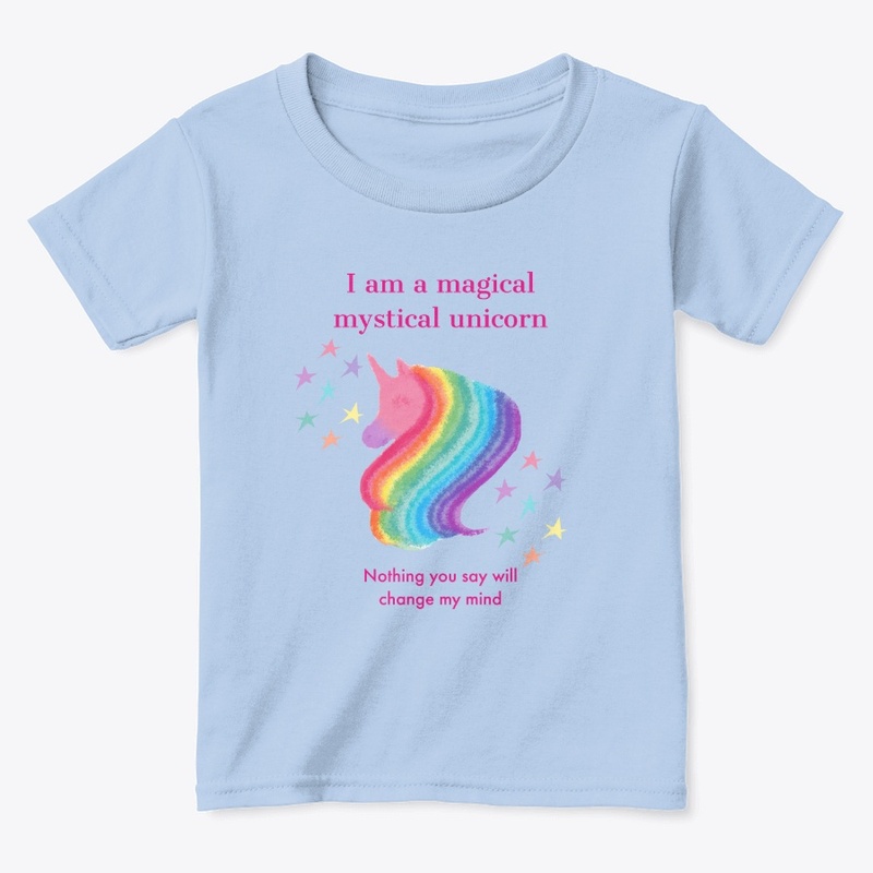 Magical rainbow unicorn