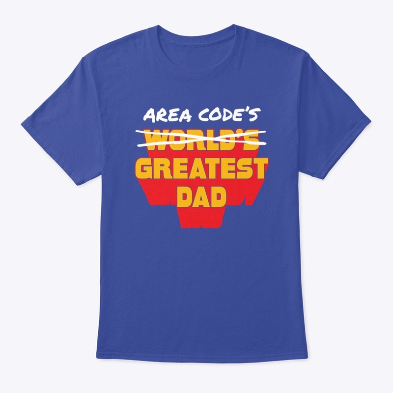 WGD Area Code's Greatest Dad - Style 2