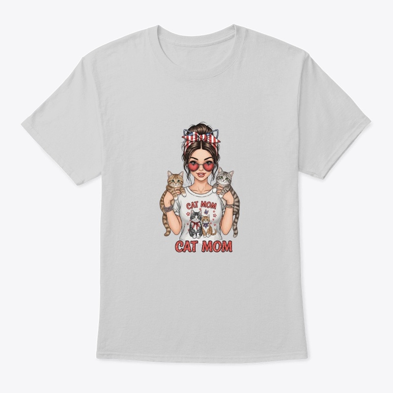 Cat Mom Life - Cute Feline Lover