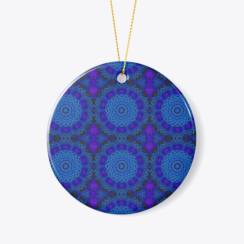 Blue Celtic Knot Kaleidoscope