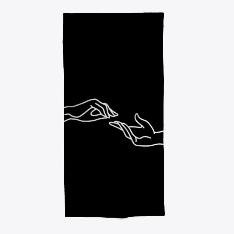 Almost touching hands