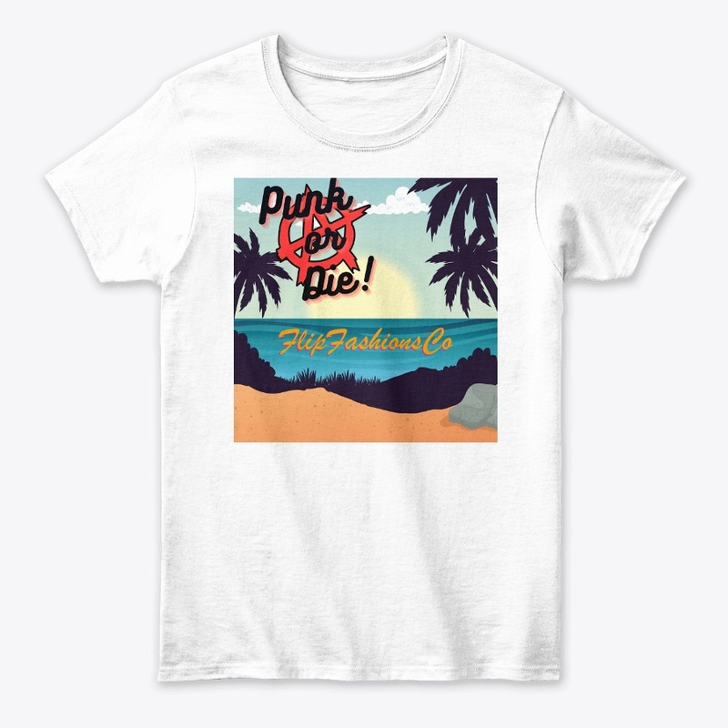 PunkorDie FlipFashionsCo sunset beach