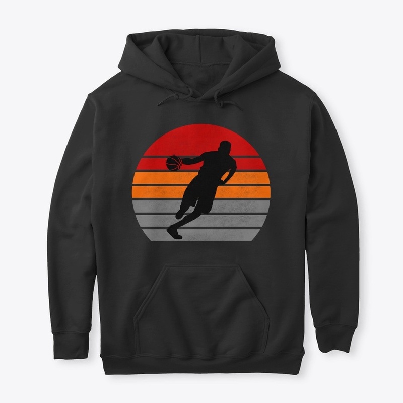 Basketball Vintage Sunset