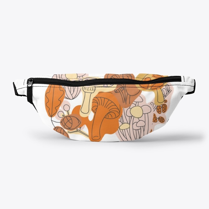 Forest Wild Mushroom Graphic Merch