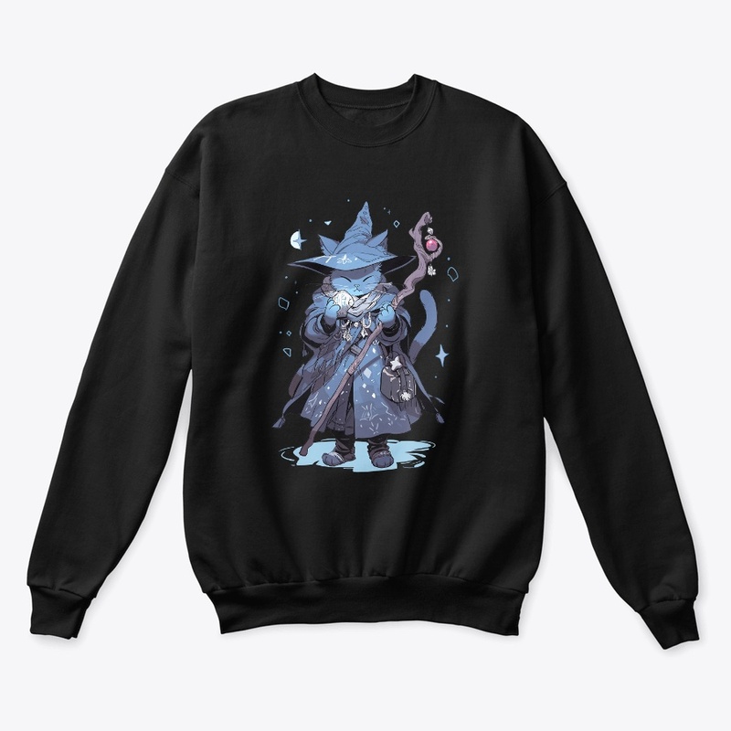 Fantasy Cat Wizard