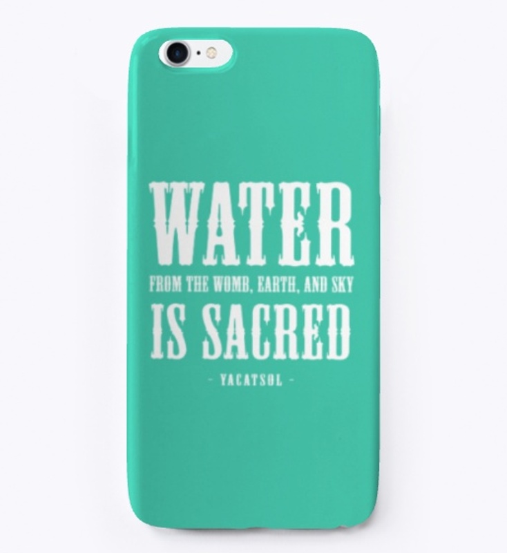 Water is Sacred-  White