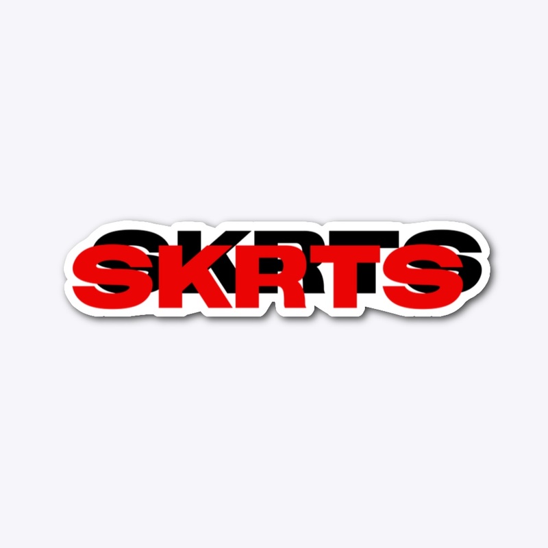 SKRTS LOGO DIE CUT STICKER