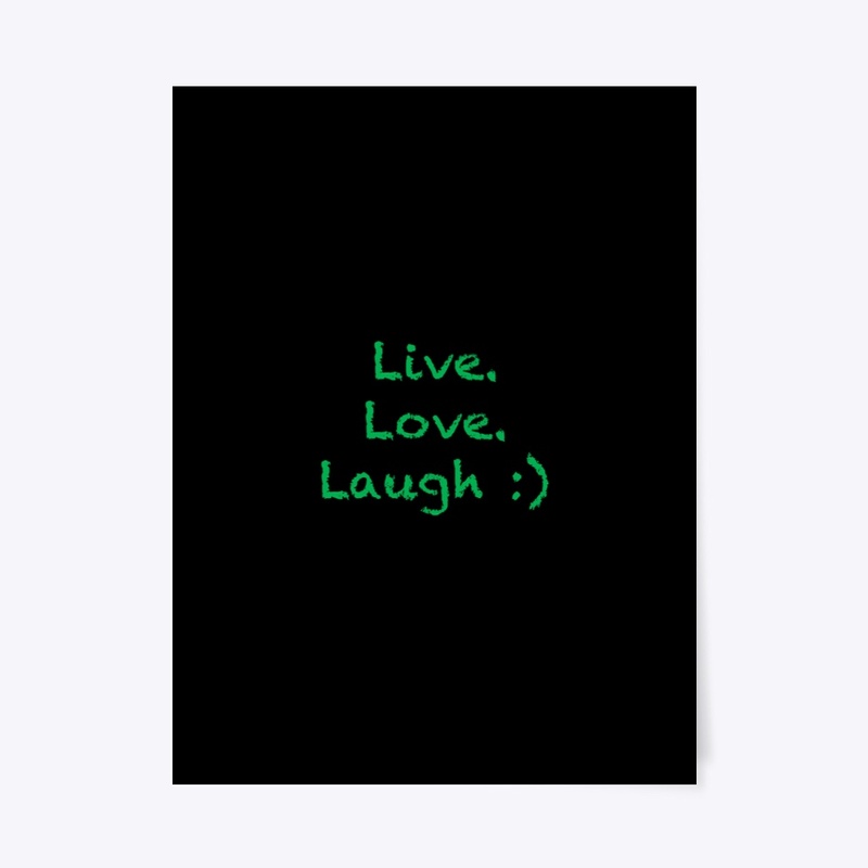 Live love laugh EcoFriendly Hoodie