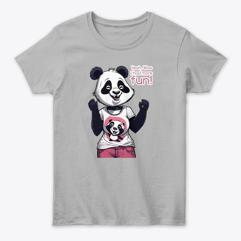 Funny Panda Christmas - I Had More Fun!