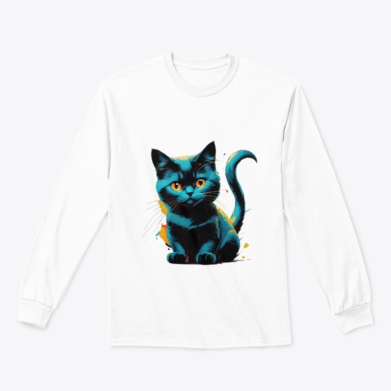 cute night cat