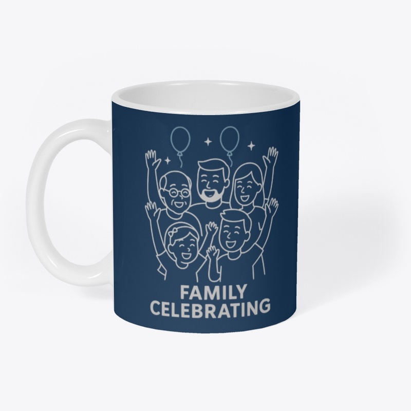 Family Celebrating Tee Design