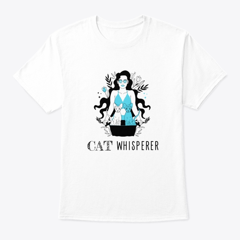 Cat Whisperer Design | Cat Tee