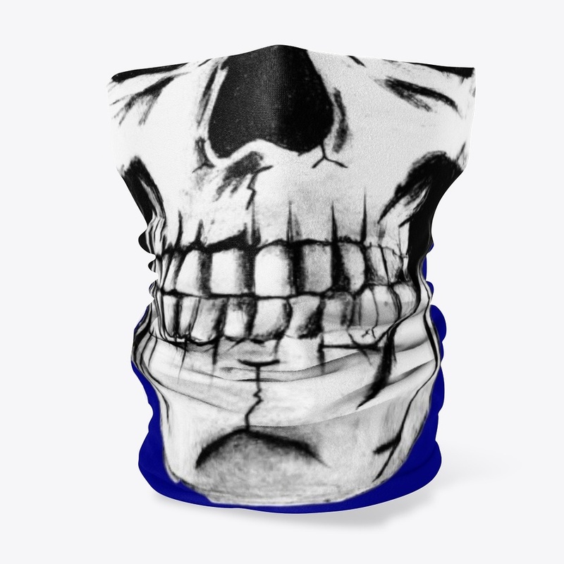 Skull and peace-accesories art