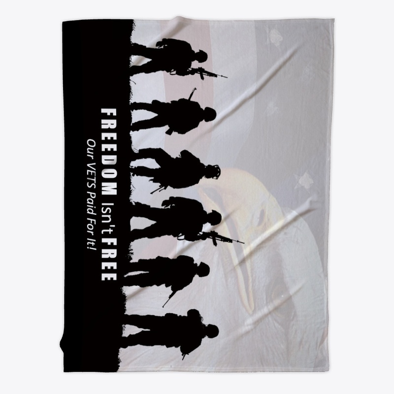 FREEDOM Isn't FREE FLEECE BLANKET