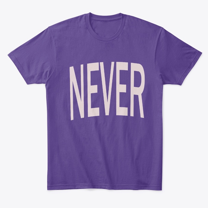 never