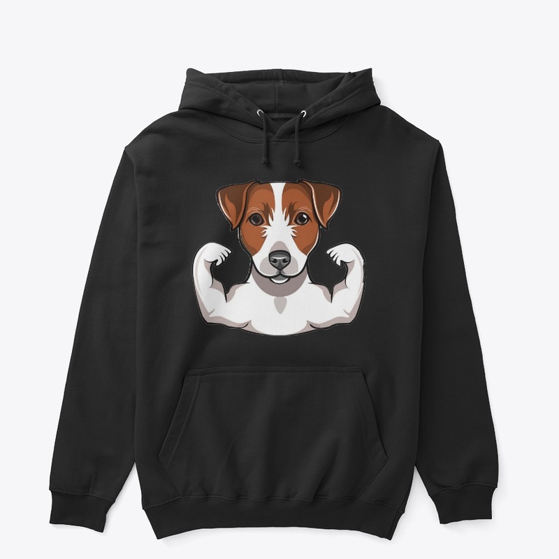 Jack Russell Terrier with muscule