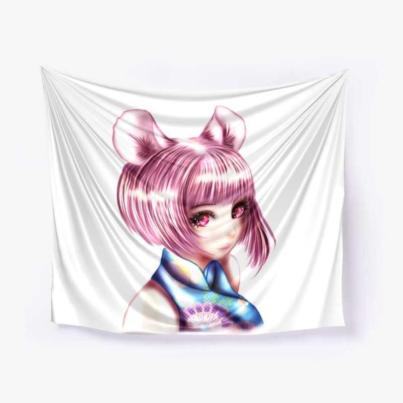 Cute anime Girl-mouse