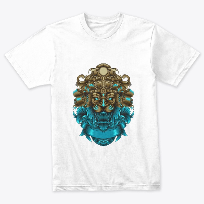 lion face