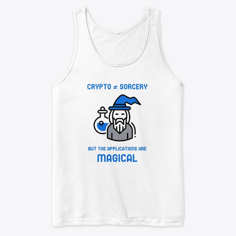 Crypto is not sorcery but magical (blue)