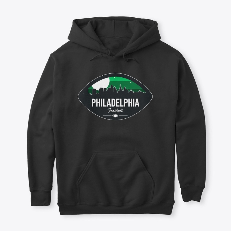 Philadelphia Football Skyline Badge