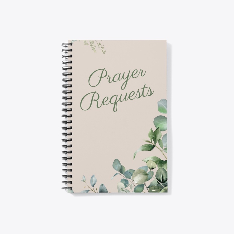 Prayer Request Notebook