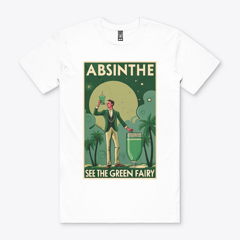 Vintage Absinthe Ad - Design 1