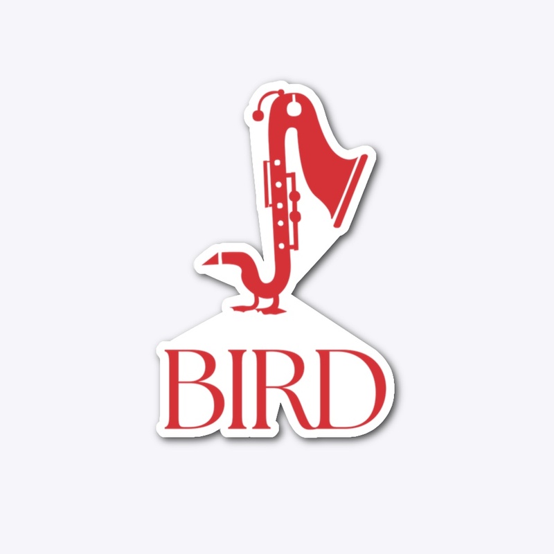 "Bird" - Charlie Parker Sticker 