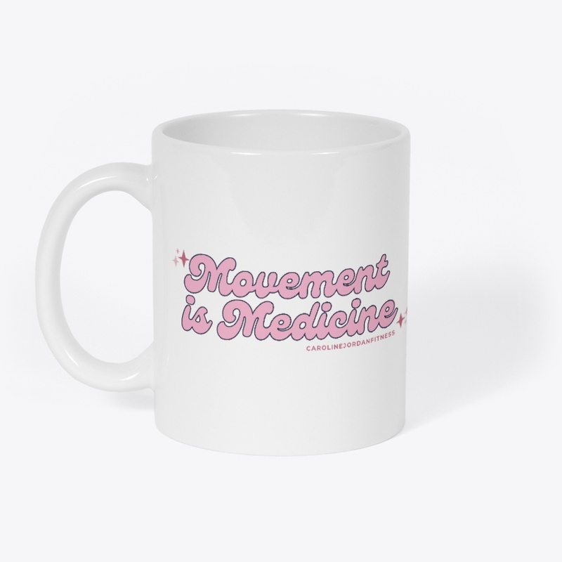 Movement is Medicine Pink Retro Vibes