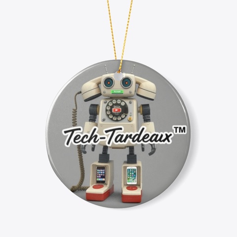 Techtardeaux  White T-Shirt Front