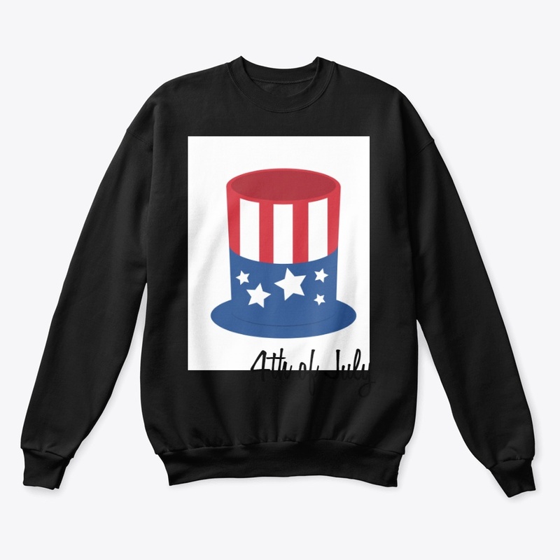 Uncle Sam hat 4th of July Tee
