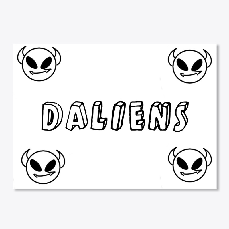 Daliens sticker