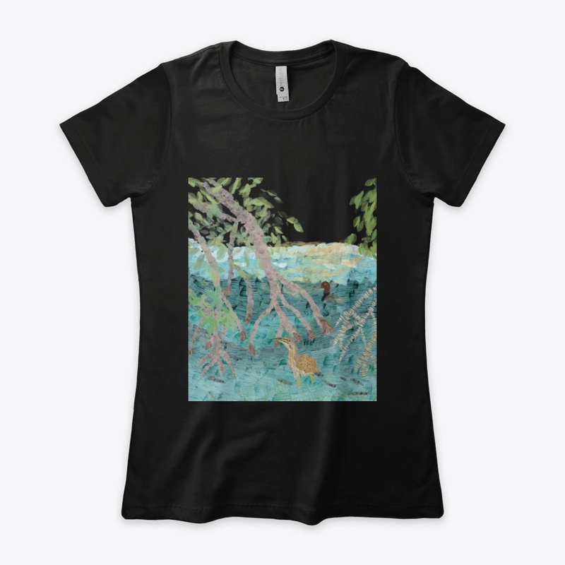 Mangroove wading birds 