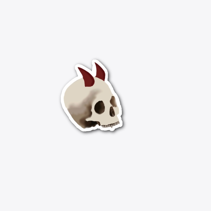 skull sticker