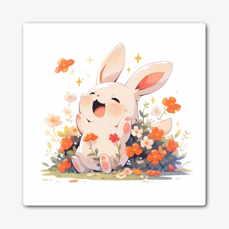 happy rabbit