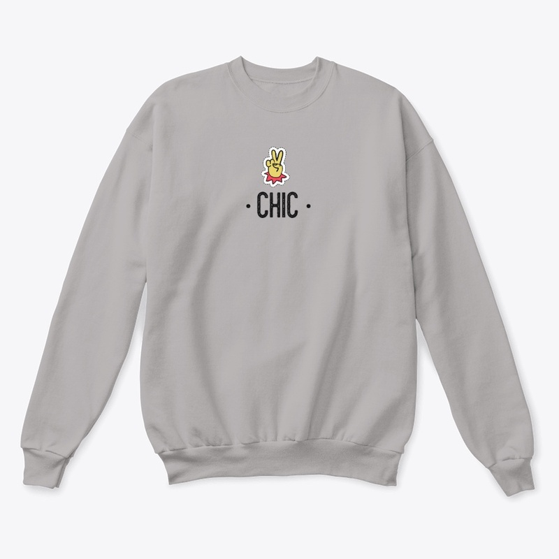 Chic Girl Peace Sign Design